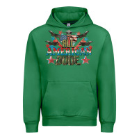 Emerald All American dude 4th of July Urban Hoodie - CowGirlArtShop