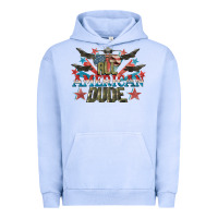 All American Dude 4th Of July Urban Hoodie | Teevron