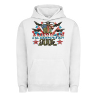 Pigment Lunar Rock All American dude 4th of July Urban Hoodie - CowGirlArtShop
