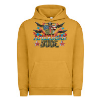 Pigment Peanut Butter All American dude 4th of July Urban Hoodie - CowGirlArtShop