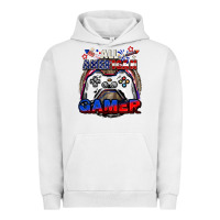 Pigment Lunar Rock All American gamer 4th of july Urban Hoodie - CowGirlArtShop