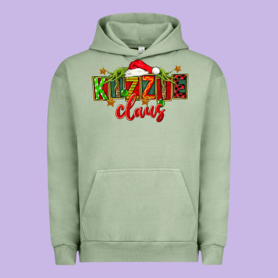 Christmas Kizzie Claus Urban Hoodie Designed By Fadigitalartstudio