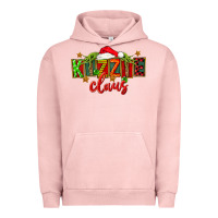 Pigment Salmon Christmas kizzie claus Urban Hoodie - FaDigitalArtStudio