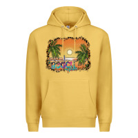 Antique Gold beach vibes Premium Hoodie - SublimationCraftShop