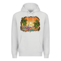 Dove Grey beach vibes Premium Hoodie - SublimationCraftShop