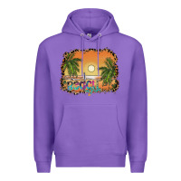 Purple beach vibes Premium Hoodie - SublimationCraftShop