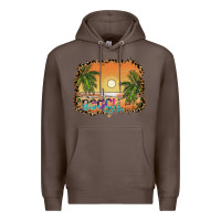 Coffee beach vibes Premium Hoodie - SublimationCraftShop