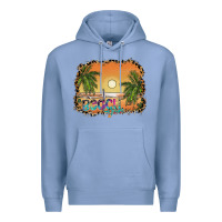 Colony Blue beach vibes Premium Hoodie - SublimationCraftShop