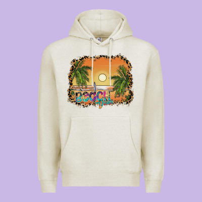 Beach Vibes Premium Hoodie Designed By Sublimationcraftshop
