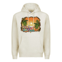Oatmeal Heather beach vibes Premium Hoodie - SublimationCraftShop