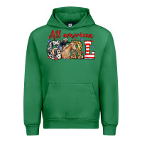 All American Girl With Cowgirl Urban Hoodie | Teevron