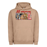 Pigment Burro All American girl with cowgirl Urban Hoodie - Neo Western