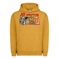 Pigment Peanut Butter All American girl with cowgirl Urban Hoodie - Neo Western