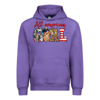 Tulip All American girl with cowgirl Urban Hoodie - Neo Western