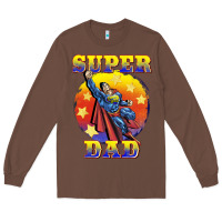 Chestnut super dad Long Sleeve Tee - BarkalooDesign