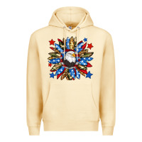 Pina Colada American flag sunflower Premium Hoodie - Neo Western