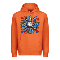 Carrot American flag sunflower Premium Hoodie - Neo Western