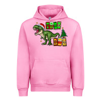 Fuchsia Pink tree rex Urban Hoodie - CowhideDigitalArt