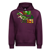 Mauve Wine tree rex Urban Hoodie - CowhideDigitalArt
