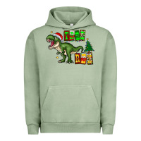 Pigment Oil Green tree rex Urban Hoodie - CowhideDigitalArt