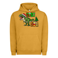 Pigment Peanut Butter tree rex Urban Hoodie - CowhideDigitalArt