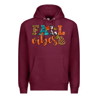 Burgundy fall vibes Premium Hoodie - HRA Design Shop