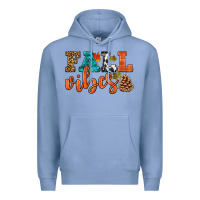 Colony Blue fall vibes Premium Hoodie - HRA Design Shop
