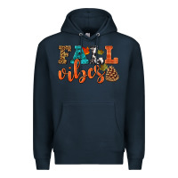 Navy fall vibes Premium Hoodie - HRA Design Shop