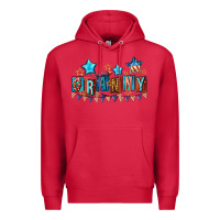 Cardinal American Granny 4th of july Premium Hoodie - CowGirlArtShop