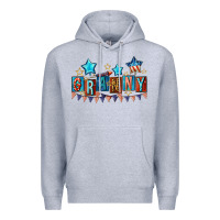 Heather Grey American Granny 4th of july Premium Hoodie - CowGirlArtShop