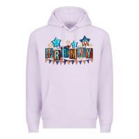Lilac American Granny 4th of july Premium Hoodie - CowGirlArtShop