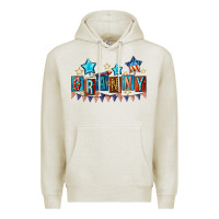 Oatmeal Heather American Granny 4th of july Premium Hoodie - CowGirlArtShop