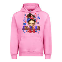 Fuchsia Pink All American mama Urban Hoodie - Neo Western