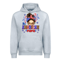 Heather Grey All American mama Urban Hoodie - Neo Western
