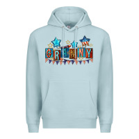Blue Mist American Granny 4th of july Premium Hoodie - CowGirlArtShop