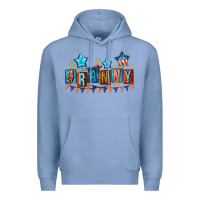 Colony Blue American Granny 4th of july Premium Hoodie - CowGirlArtShop
