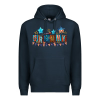 Navy American Granny 4th of july Premium Hoodie - CowGirlArtShop
