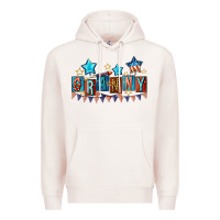 Pale Pink American Granny 4th of july Premium Hoodie - CowGirlArtShop