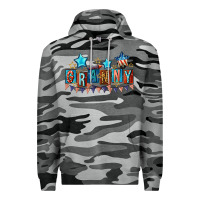 Slate Camo American Granny 4th of july Premium Hoodie - CowGirlArtShop
