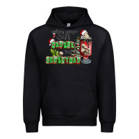 Black when your  dead insıde but is christmas Urban Hoodie - CowhideDigitalArt