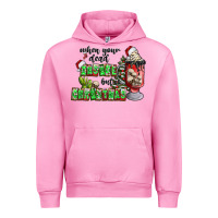 Fuchsia Pink when your  dead insıde but is christmas Urban Hoodie - CowhideDigitalArt