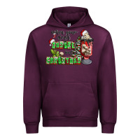 Mauve Wine when your  dead insıde but is christmas Urban Hoodie - CowhideDigitalArt