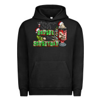 Pigment Black when your  dead insıde but is christmas Urban Hoodie - CowhideDigitalArt