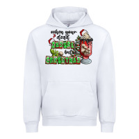 White when your  dead insıde but is christmas Urban Hoodie - CowhideDigitalArt