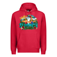 Cardinal hello summer Premium Hoodie - SublimationCraftShop
