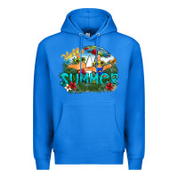 True Royal hello summer Premium Hoodie - SublimationCraftShop