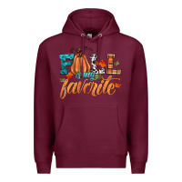Burgundy fall is my favorite Premium Hoodie - HRA Design Shop