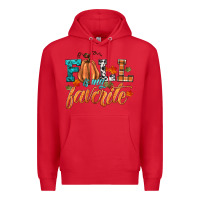 Red fall is my favorite Premium Hoodie - HRA Design Shop