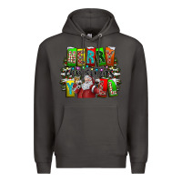 Smoke merry christmas yall Premium Hoodie - CowhideDigitalArt