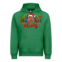 Emerald Christmas grampy claus Urban Hoodie - FaDigitalArtStudio